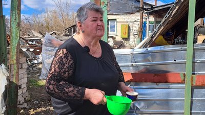 Надія жителька Старого Каравана Донецька область Надія жителька Старого Каравана Донецька область