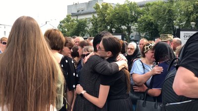 Із військовими Віталієм Івановим та Василем Гудимою попрощались у Рівному Із військовими Віталієм Івановим та Василем Гудимою попрощались у Рівному