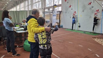 Змагання зі скелелазіння у Черкасах Змагання зі скелелазіння у Черкасах