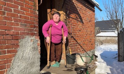 “Корову збувати – останнє діло”: як з господарством обживається переселенка у Сумах “Корову збувати – останнє діло”: як з господарством обживається переселенка у Сумах