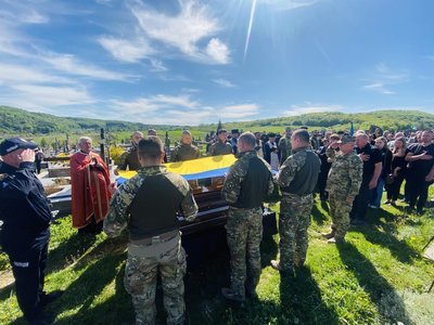 Похорон військового, Василь Паньків, попрощалися, Тернопільщина, квітень 2025