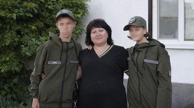Two other children from Olena’s orphanage were also sent to the camp that day Two other children from Olena’s orphanage were also sent to the camp that day