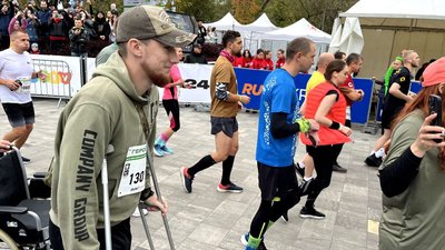 "День 963": у Києві вчотирнадцяте проводять марафон Незламності "День 963": у Києві вчотирнадцяте проводять марафон Незламності