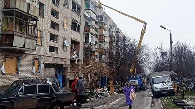 Наслідки обстрілу Краматорськ Донецька область 7 січня 2026 рік Наслідки обстрілу Краматорськ Донецька область 7 січня 2026 рік