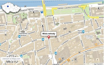 Міністерка оборони Чехії потрапила у ДТП у Празі Міністерка оборони Чехії потрапила у ДТП у Празі