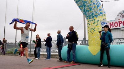 Владислав Щербань, фініш, озеряна Владислав Щербань, фініш, озеряна