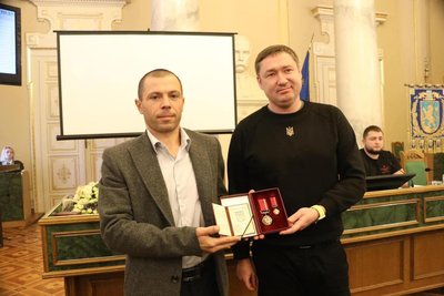 Енергетик отримує орден "За заслуги"