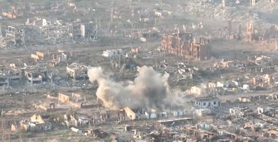 Руйнування у Вовчанську у серпні 2024 року Руйнування у Вовчанську у серпні 2024 року