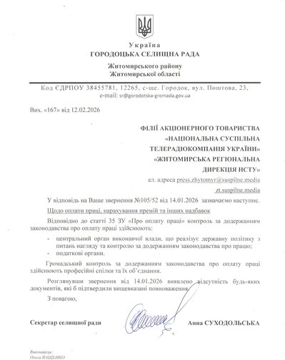 Зарплати і премії очільників громад на Житомирщині за 2025 рік