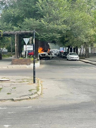 У центрі Бердянська стався вибух. Попередньо одну людину травмовано — ЗМІ У центрі Бердянська стався вибух. Попередньо одну людину травмовано — ЗМІ