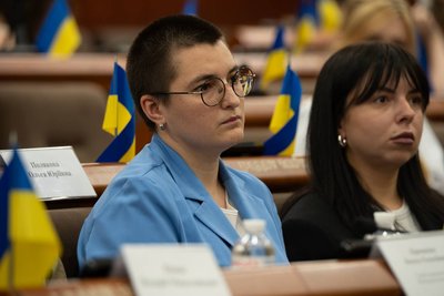 Анастасія "Сєвєр" Махомет, заступниця представниці у справах соціальної політики з питань роботи з добровольцями та їхніми родинами Об'єднаного перехідного кабінету Білорусі Анастасія "Сєвєр" Махомет, заступниця представниці у справах соціальної політики з питань роботи з добровольцями та їхніми родинами Об'єднаного перехідного кабінету Білорусі