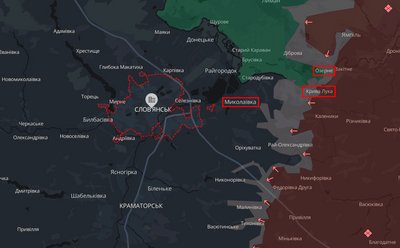 Російські війська шість атак здійснили на Слов’янському напрямку минулої доби Російські війська шість атак здійснили на Слов’янському напрямку минулої доби