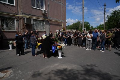У Дніпрі попрощались з військовим та футбольним вболівальником Антоном Головченком У Дніпрі попрощались з військовим та футбольним вболівальником Антоном Головченком