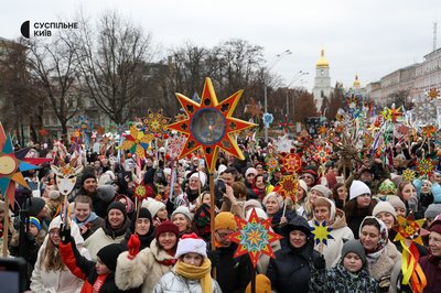 У центрі Києва пройшла святкова Різдвяна хода У центрі Києва пройшла святкова Різдвяна хода
