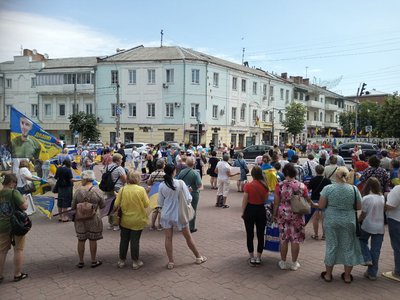 "Було важко, він передчував": у Хмельницькому відбулась 155 акція "Поверніть героїв з полону"