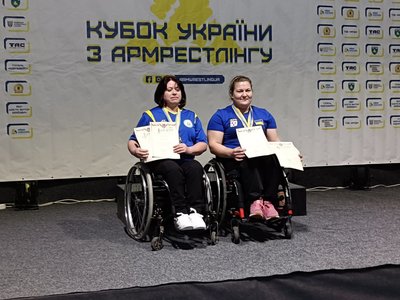 Сум'яни везуть "до дому" медалі з кубку України з параармреслінгу. Сум'яни везуть "до дому" медалі з кубку України з параармреслінгу.