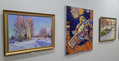 Живописне Різдво: спілка художників Рівненщини презентувала традиційну виставку до свят Живописне Різдво: спілка художників Рівненщини презентувала традиційну виставку до свят
