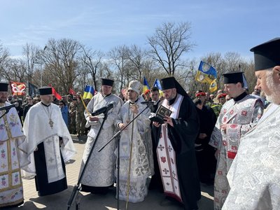 Меморіальні плити, 35 окремий стрілецький батальйон, 14 квітня 2026, Тернопіль Меморіальні плити, 35 окремий стрілецький батальйон, 14 квітня 2026, Тернопіль