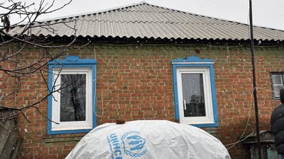 Нові вікна у будинку Миколи Межерицького Нові вікна у будинку Миколи Межерицького