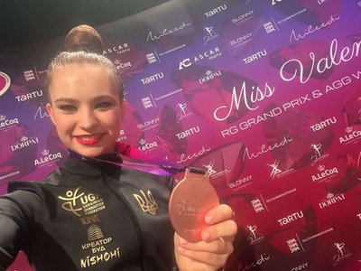 Дніпрянки стали призерками турніру з художньої гімнастики в Естонії Дніпрянки стали призерками турніру з художньої гімнастики в Естонії