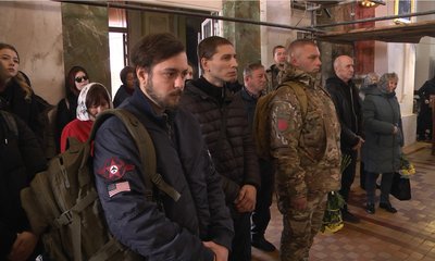 Прощання з Дмитром Бондаренком у Луцьку