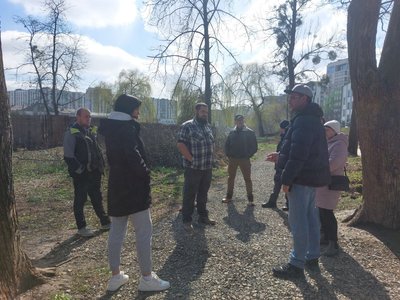 Люди, парк, озеро Люди, парк, озеро