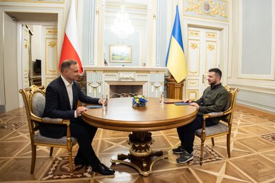 У Києві відбувається зустріч президентів України і Польщі