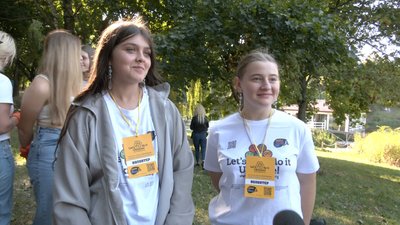 Понад пів сотні людей наводили лад у парку 900-річчя Луцька