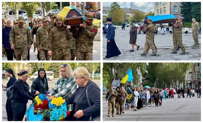 Прощаннян у Світловодську