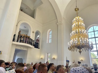 Митрополит Епіфаній освятив на Житомирщині церкву в Брусилові