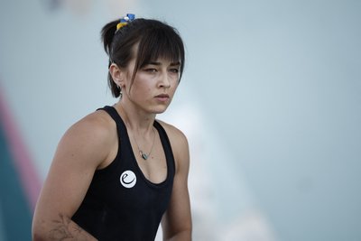 Євгенія Казбекова у півфіналі Олімпіади-2024 з скелелазіння Євгенія Казбекова у півфіналі Олімпіади-2024 з скелелазіння