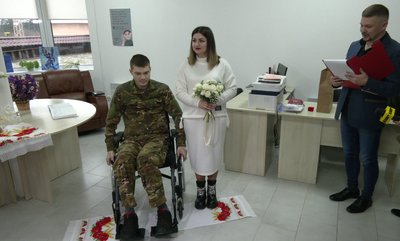 Весілля у госпіталі 1 лютого 2024 року Весілля у госпіталі 1 лютого 2024 року