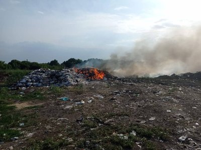 У Решетилівській громаді на Полтавщині двічі горіло сміття