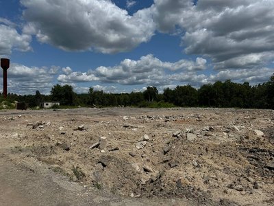 Територія, де буде крематорій Територія, де буде крематорій