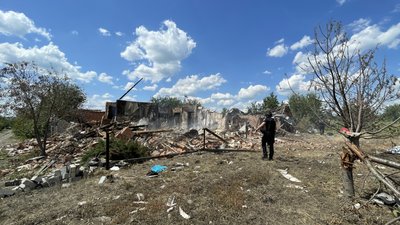 Село Дубівка Дергачівської громади зазнало першого обстрілу після деокупації Село Дубівка Дергачівської громади зазнало першого обстрілу після деокупації