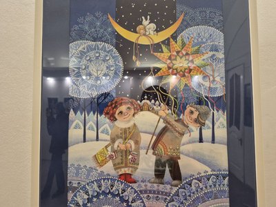 "Казковий подих Різдва": в сумській галереї презентували ілюстрації Ані Черненко "Казковий подих Різдва": в сумській галереї презентували ілюстрації Ані Черненко