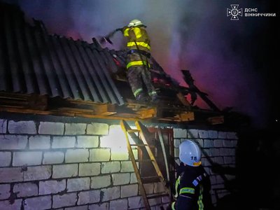 На Вінниччині під час пожежі загинув чоловік