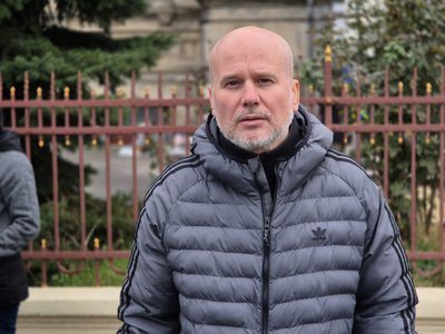 Керівник громадської організації "Асоціація учасників та інвалідів АТО" Роман Бойко Керівник громадської організації "Асоціація учасників та інвалідів АТО" Роман Бойко