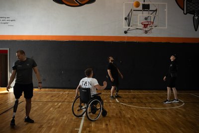 Українська збірна Ігор нескорених провела перше відкрите тренування Українська збірна Ігор нескорених провела перше відкрите тренування