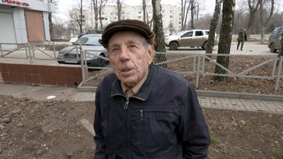 наслідки обстрілу житель Краматорська Анатолій Донецька область наслідки обстрілу житель Краматорська Анатолій Донецька область