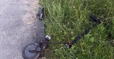 У Старокостянтинові поліцейські встановлюють обставини ДТП за участі автомобіля та електросамоката, 25 червня 2026 року, Хмельниччина