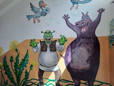 Інше замовлення – зобразити героїв мультфільмів. Інше замовлення – зобразити героїв мультфільмів.