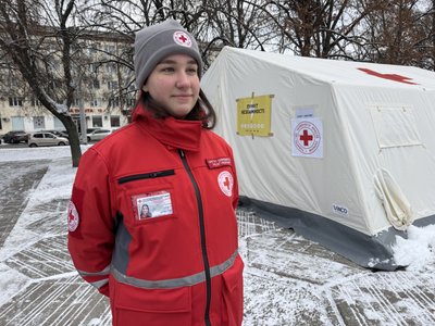 Єдиний пункт обігріву у Полтаві: хто приходить зігрітися Єдиний пункт обігріву у Полтаві: хто приходить зігрітися