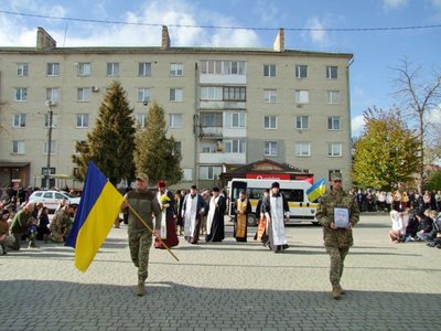 Прощання із бійцем, похорон,Тернопільщина Прощання із бійцем, похорон,Тернопільщина