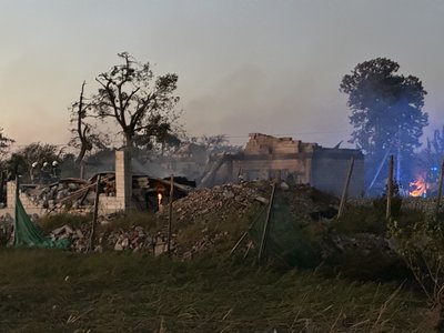 Вибухи на підприємстві у селі Березина на Житомирщині: що розповіли місцеві жителі Вибухи на підприємстві у селі Березина на Житомирщині: що розповіли місцеві жителі
