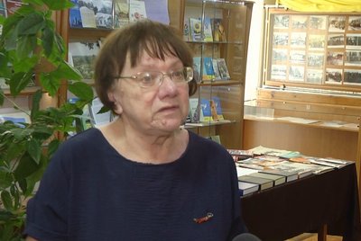 Архівістка Любов Снігур з Хмельницького Архівістка Любов Снігур з Хмельницького