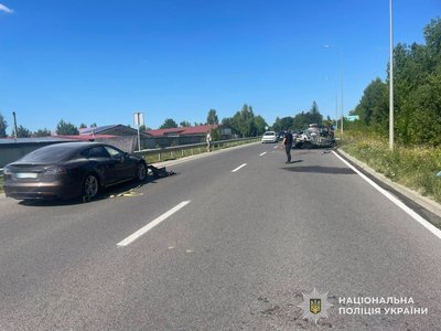 Наслідки ДТП у Пустомитах Наслідки ДТП у Пустомитах