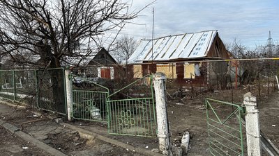 Пошкоджені російськими обстрілами будинки Миколаївка Донецька область 29 січня 2025 рік Пошкоджені російськими обстрілами будинки Миколаївка Донецька область 29 січня 2025 рік