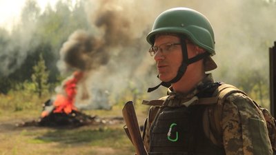Військовослужбовці проходили психологічну підготовку на полігоні Військовослужбовці проходили психологічну підготовку на полігоні