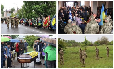 На Кіровоградщині попрощалися з Андрієм Овчарюком та Андрієм Ткаченком На Кіровоградщині попрощалися з Андрієм Овчарюком та Андрієм Ткаченком